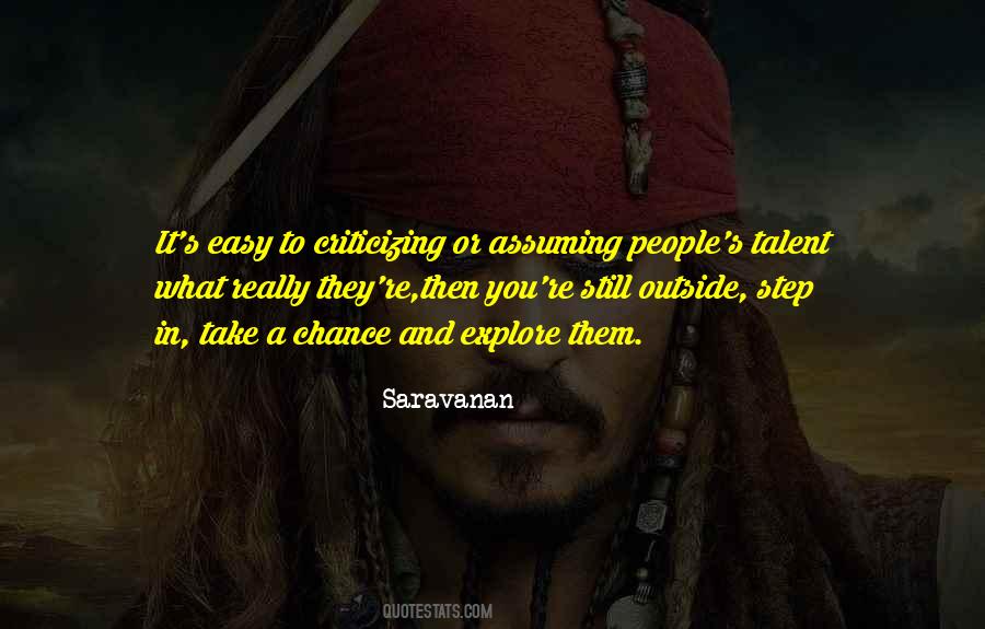 Quotes About Criticizing #1551552