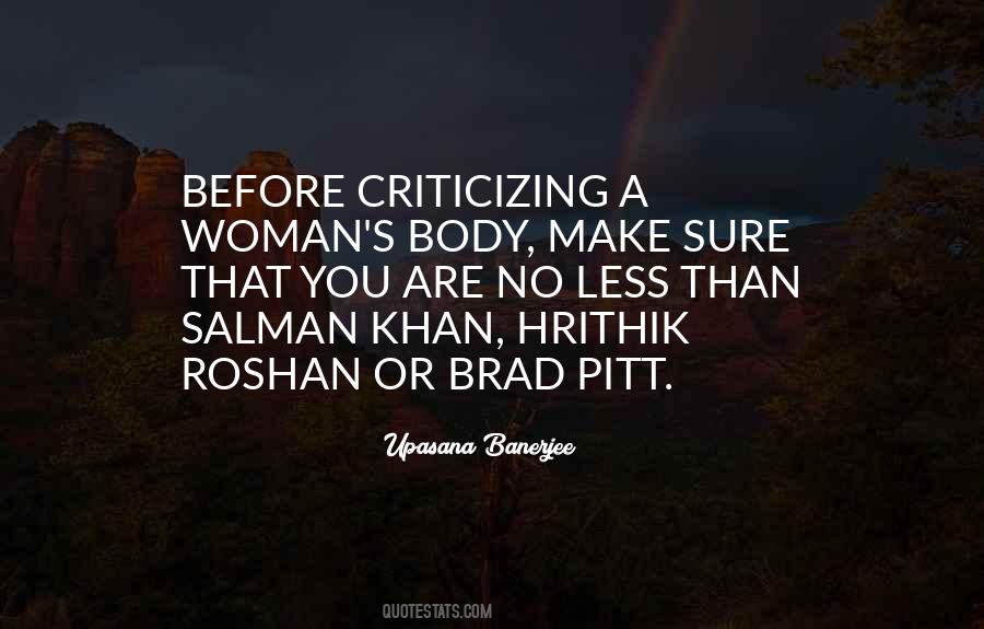 Quotes About Criticizing #1838439