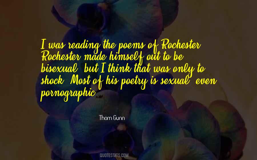 Rochester's Quotes #1126422