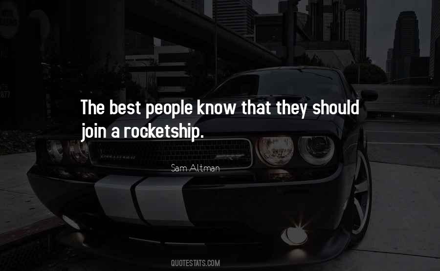 Rocketship Quotes #676890