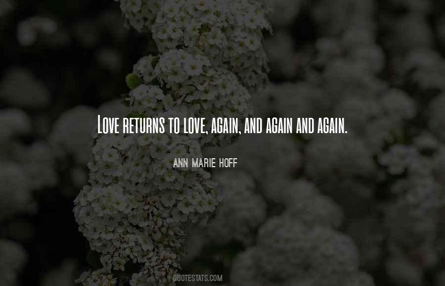 Quotes About Love Again #1221433