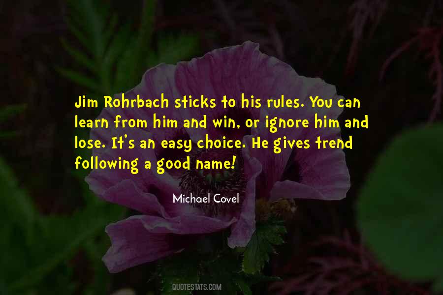 Rohrbach Quotes #78605