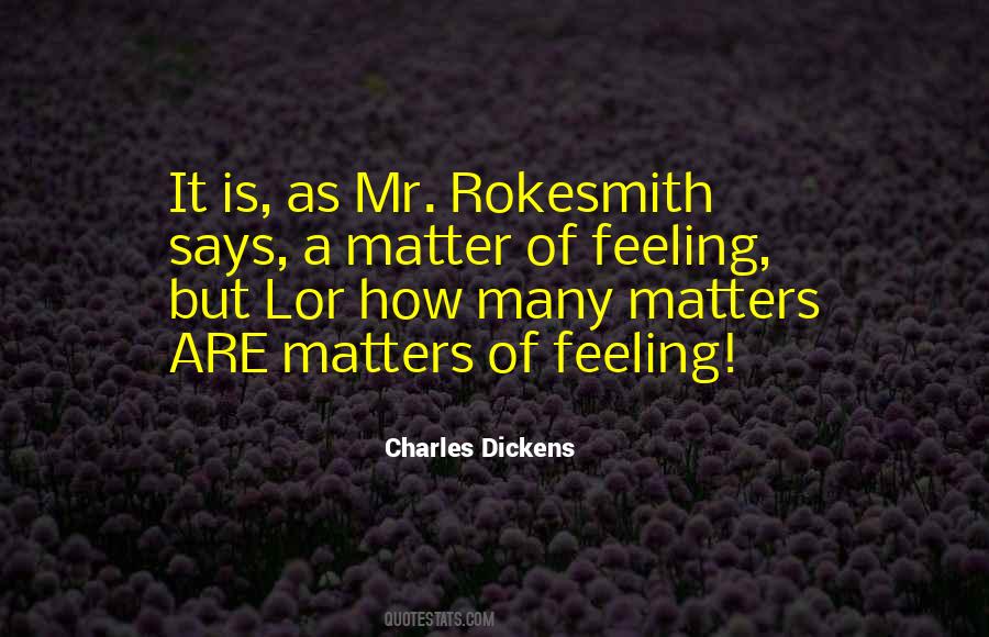 Rokesmith Quotes #1849355