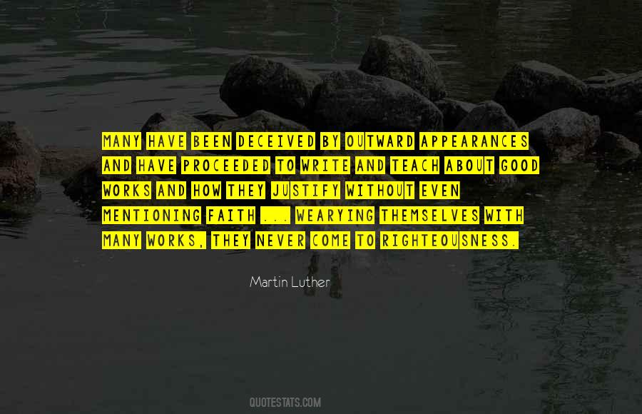 Quotes About Good Works #1122438