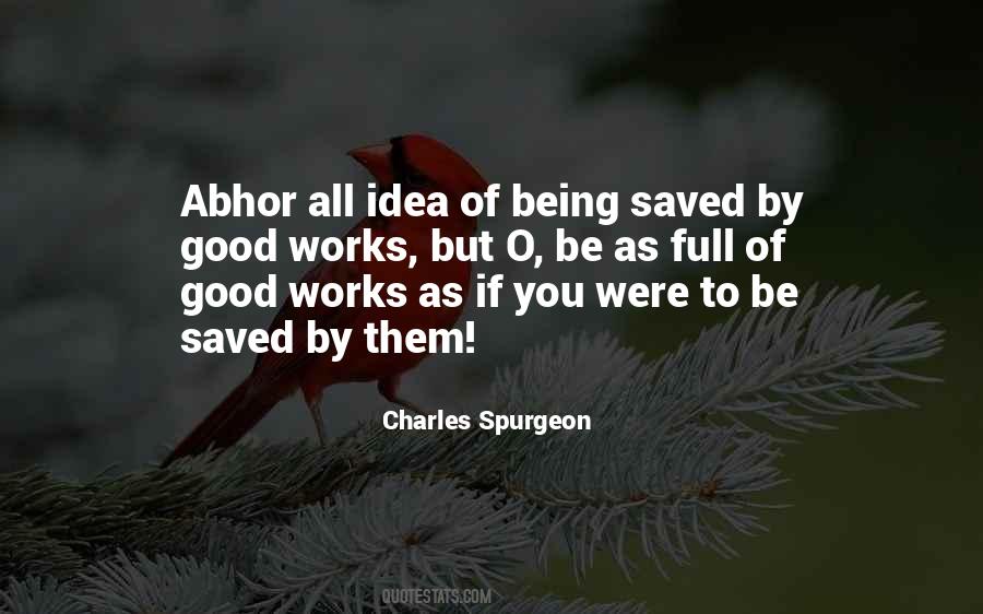 Quotes About Good Works #324683