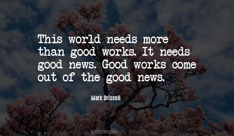 Quotes About Good Works #40727