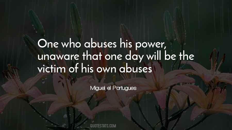 Quotes About Abuses #781270