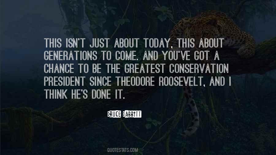 Roosevelt's Quotes #80406