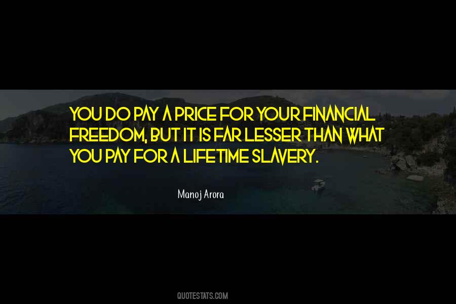 Quotes About Slavery Freedom #174665