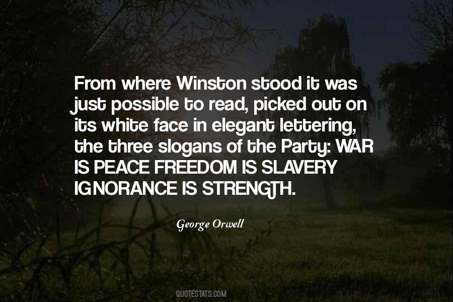 Quotes About Slavery Freedom #662382