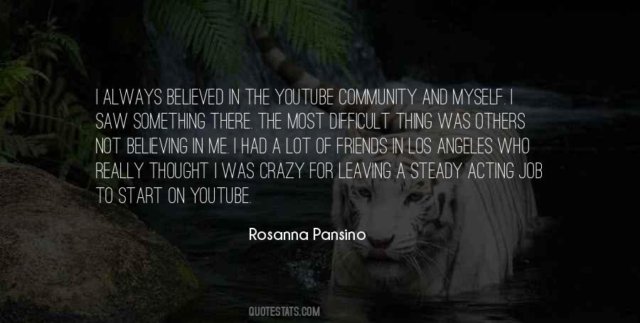 Rosanna Quotes #968693