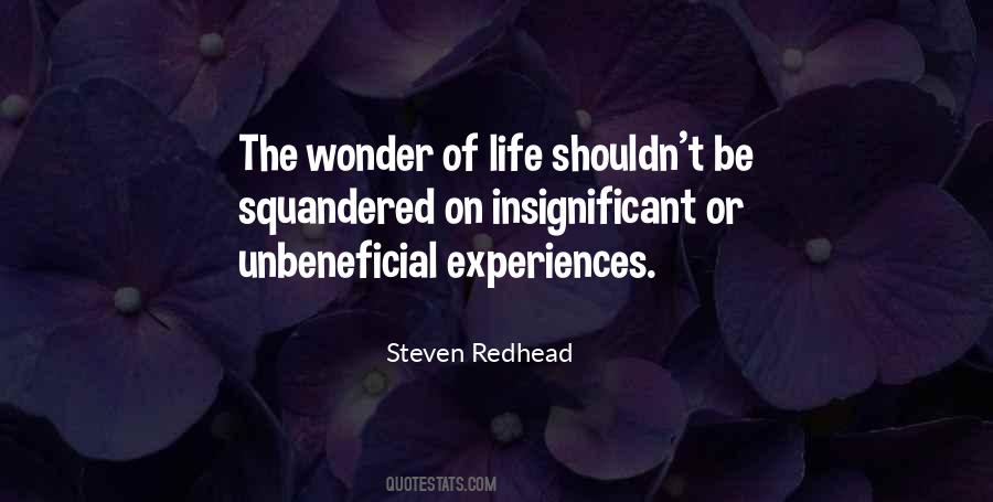 Quotes About Unbeneficial #897793