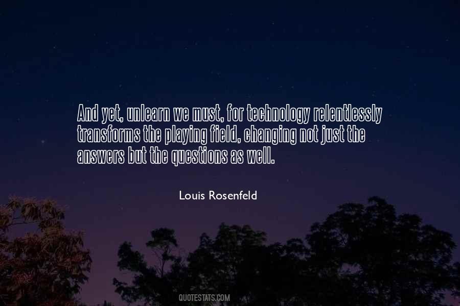 Rosenfeld Quotes #1540443