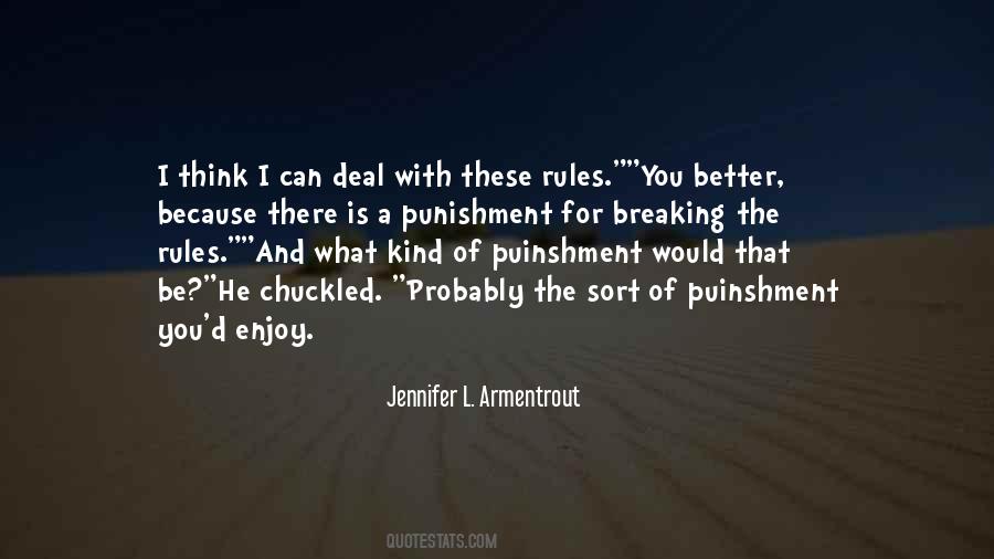 Quotes About Breaking The Rules #1011146