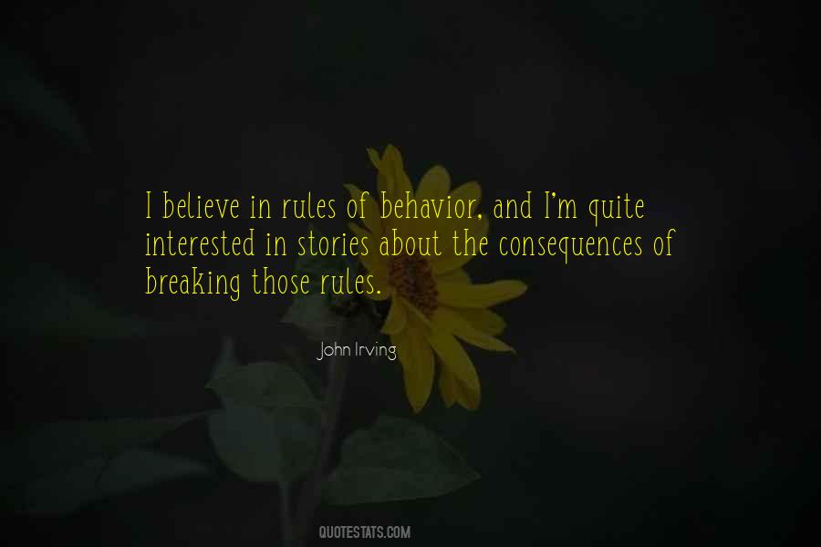 Quotes About Breaking The Rules #1447797