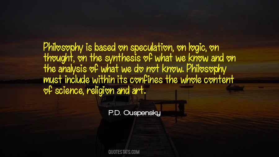 Quotes About Religion And Philosophy #364935