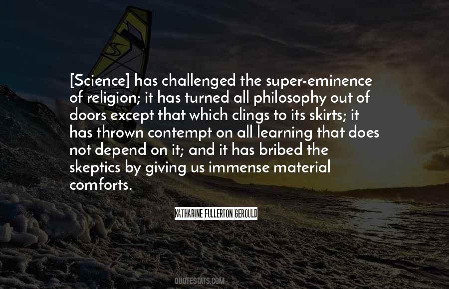 Quotes About Religion And Philosophy #61608