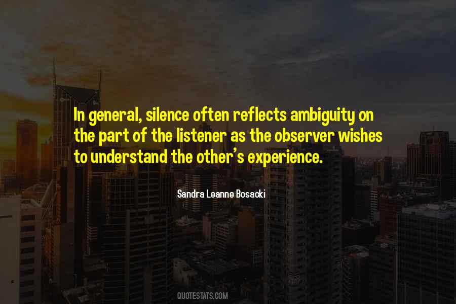 Quotes About Ambiguity #203147