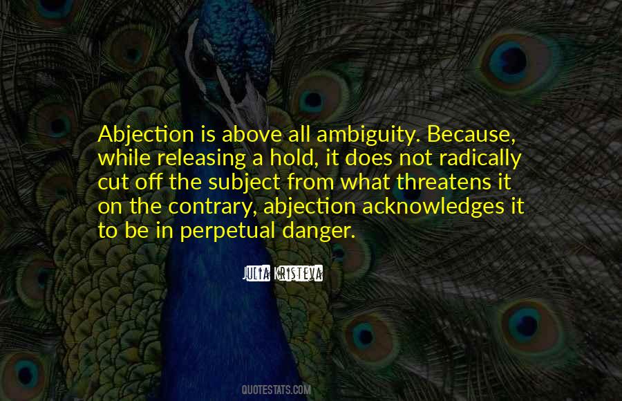 Quotes About Ambiguity #535133