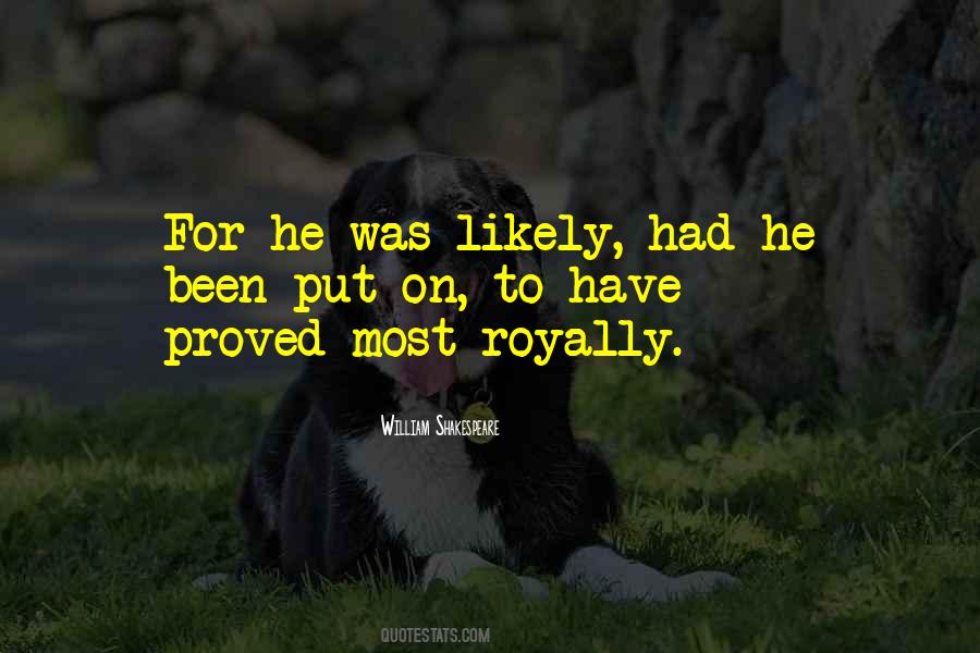 Royally Quotes #857097