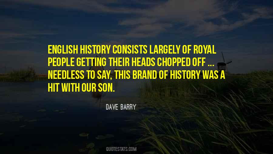 Quotes About English History #53449