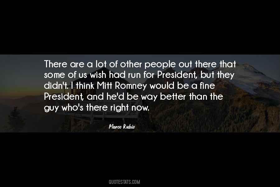 Rubio's Quotes #762639
