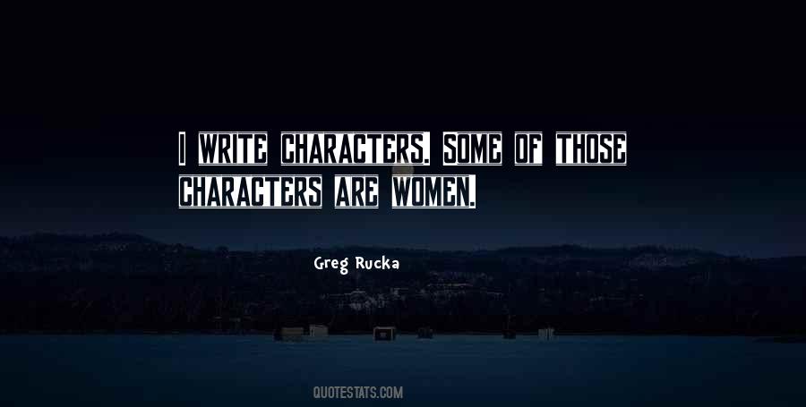 Rucka Quotes #1281343