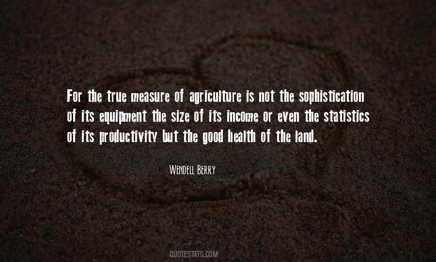 Quotes About Agriculture #1198305