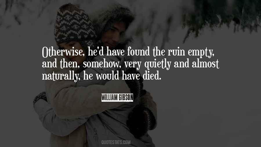 Ruin'd Quotes #268910