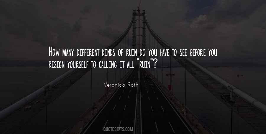 Ruin'd Quotes #7282