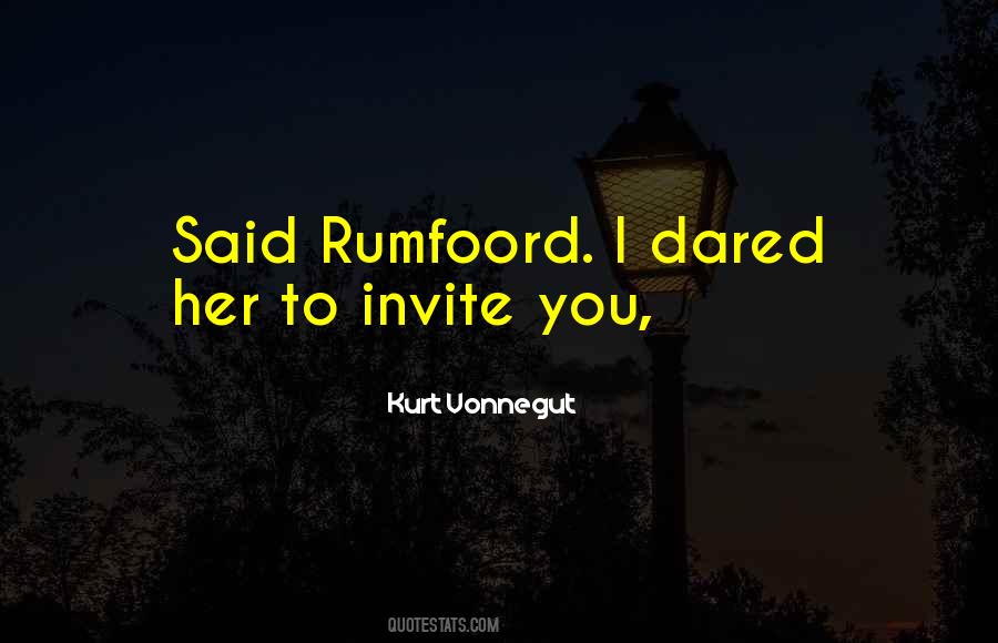 Rumfoord's Quotes #630651