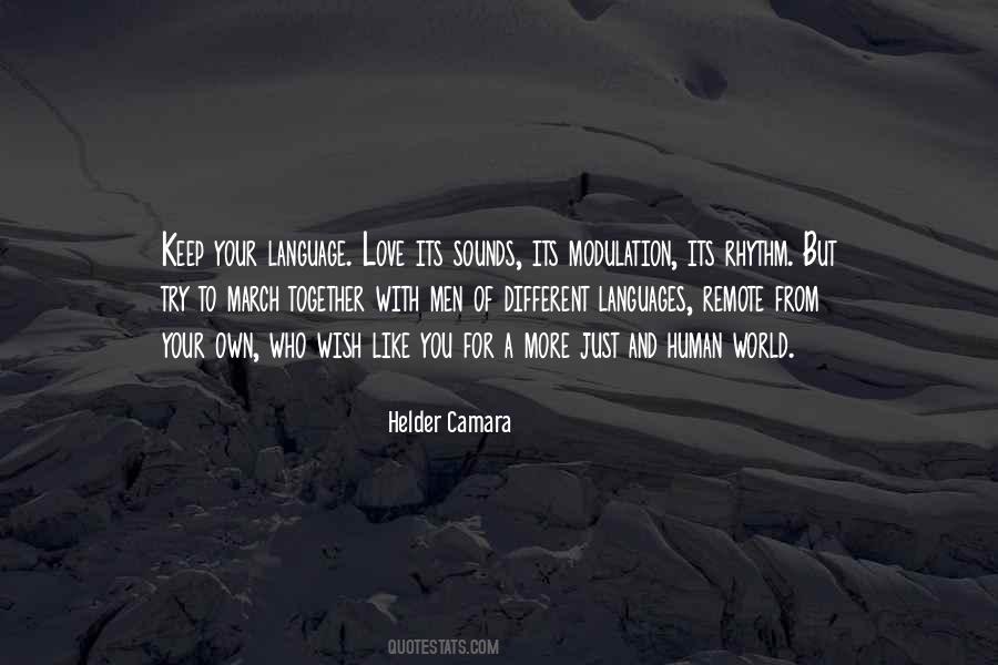 Quotes About World Languages #1203094