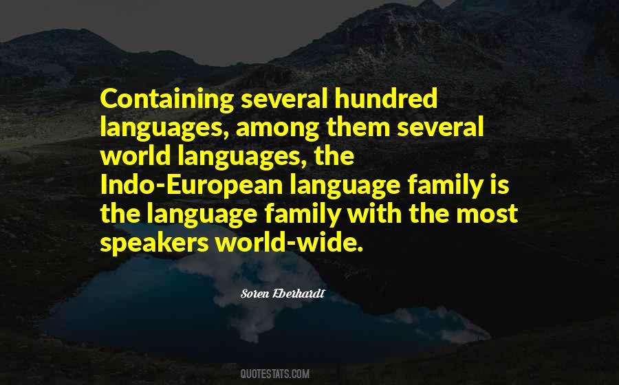 Quotes About World Languages #1318309