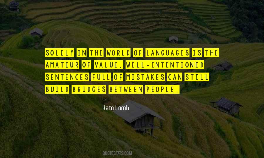 Quotes About World Languages #479109