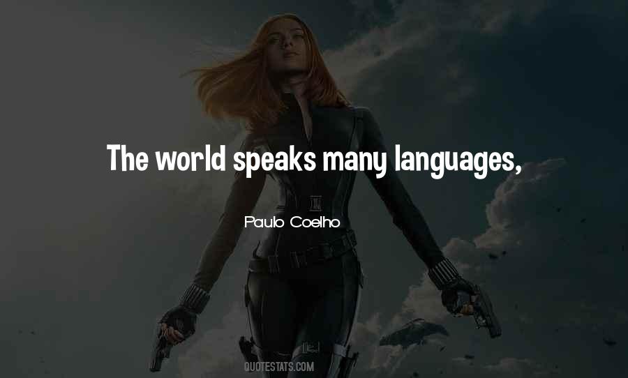 Quotes About World Languages #934152