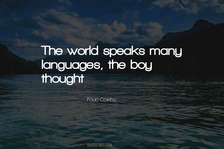 Quotes About World Languages #952428