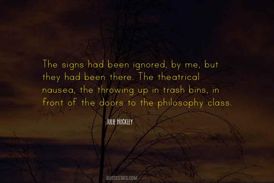 Quotes About Been Ignored #147743