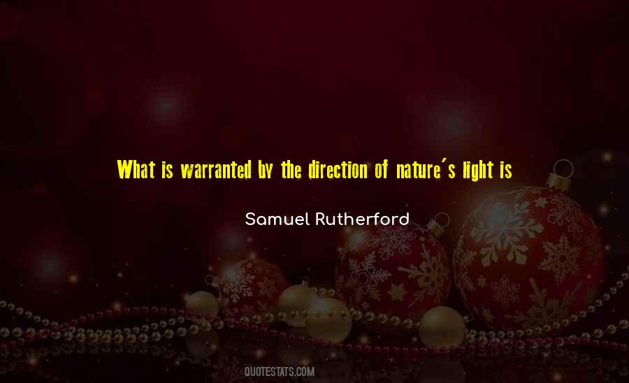 Rutherford's Quotes #1342751
