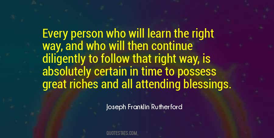 Rutherford's Quotes #137437