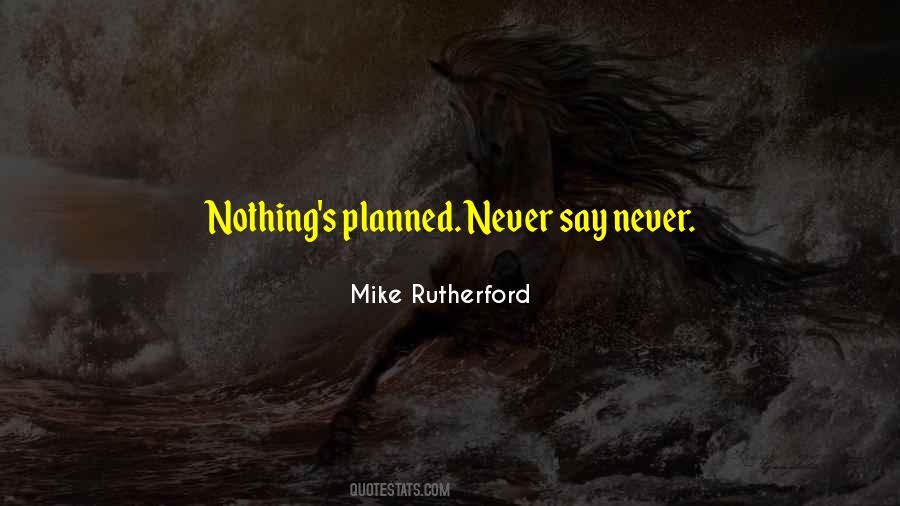 Rutherford's Quotes #907615