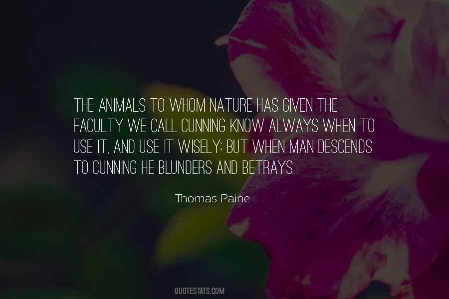 Quotes About Man And Animals #295937