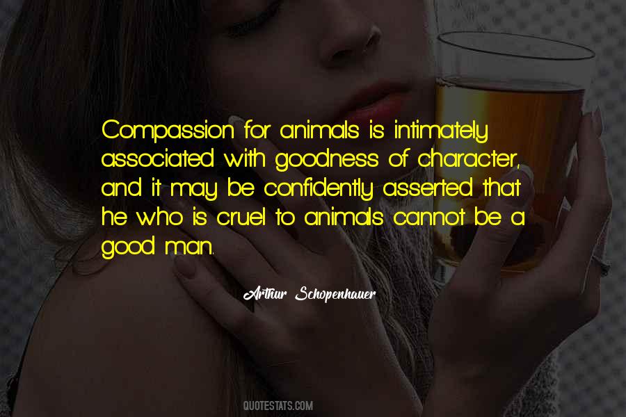 Quotes About Man And Animals #7474