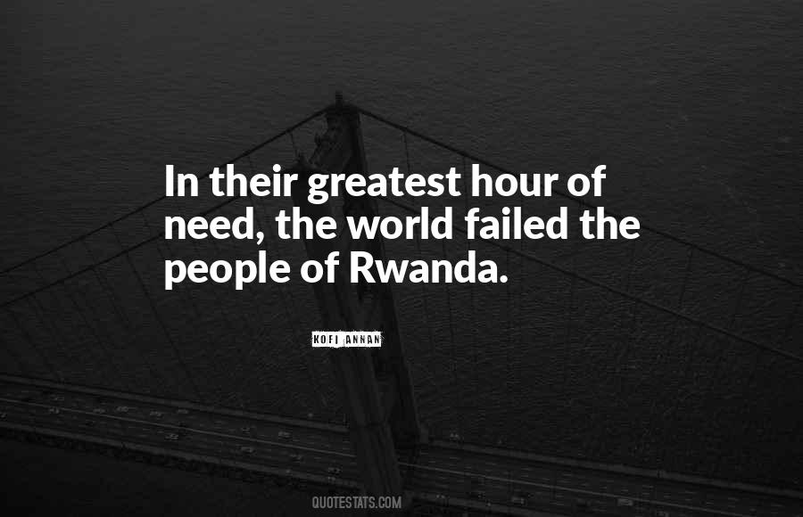 Rwanda's Quotes #1382973