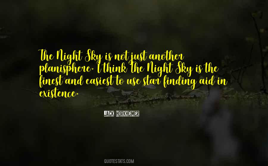 Quotes About The Night Sky #1849349