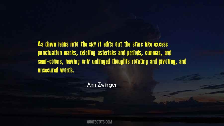Quotes About The Night Sky #281161