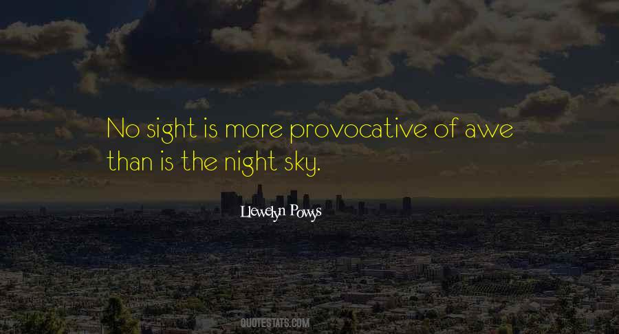 Quotes About The Night Sky #977047