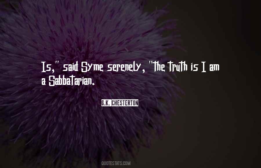 Sabbatarian Quotes #1086405
