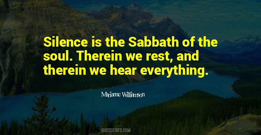 Sabbath's Quotes #120325