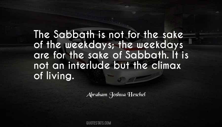 Sabbath's Quotes #39026