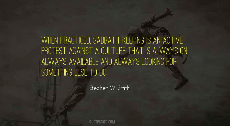 Sabbath's Quotes #431493